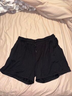 Pacific Trail Black Athletic Drawstring Shorts